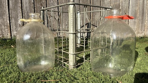 Vintage metal milk dairy - milk,