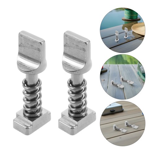 2pcs stainless fins - stainless, screw