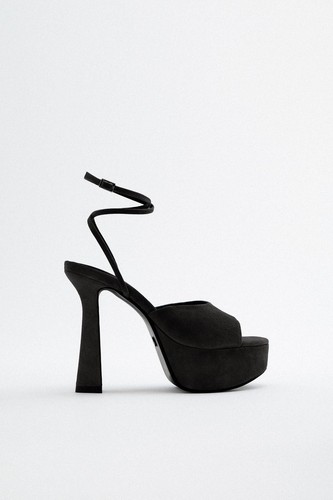 Zara leather suede - zara,