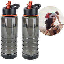 2x 800ml Sports Water Bottle