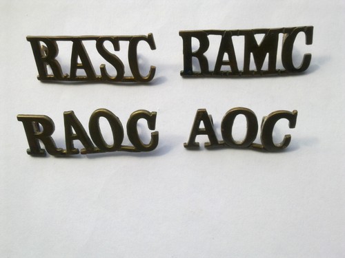 Ww1 ww2 brass shoulder - 4, ww1-ww2