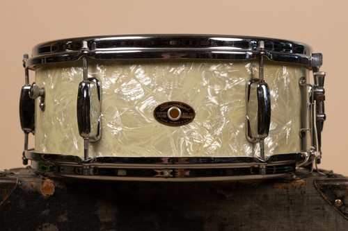 1960s slingerland 5x14 - slingerland, white