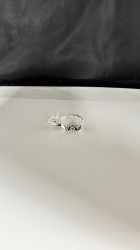 Swarovski crystal mini rhino - crystal,