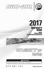 Can Am Owners Manual Book 2017