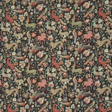 Tudor forest tapestry - forest, fabric