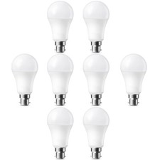 8 Pack B22 LED Bulbs SMD 2835