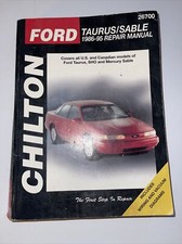 Old Chilton Car Repair Manual 26700 Ford Taurus/Sable 1986-1995 Years Fast Ship