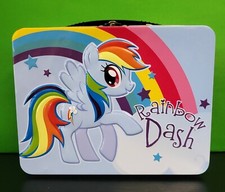Hasbro My Little Pony Rainbow Dash Metal Lunch Box