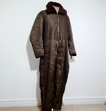 WW2 RAF SIDCOT FLIGHT SUIT, LINER WITH FUR COLLAR, UNIFORM WWII PILOT EQUIPMENT