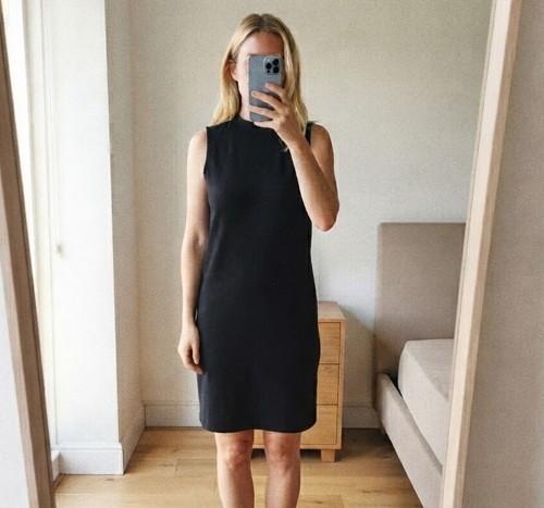 Asos sleeveless black midi - sleeveless,
