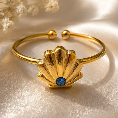 18k gold plated ring - ,