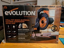 Evolution R210 CMS Mitre Saw 1200W 240V- new in box