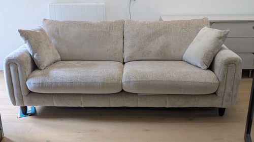 Next seater cream beige sofa - 4,