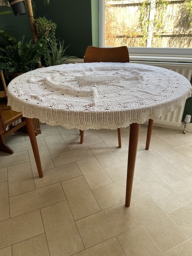 Vintage crochet cream ivory - vintage,
