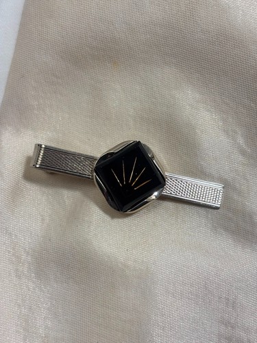Vintage black art deco glass - black,
