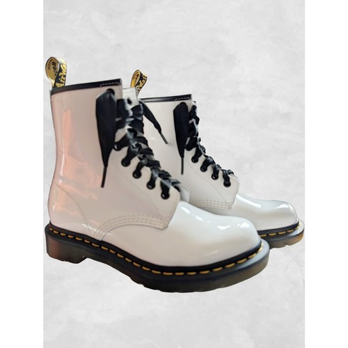Martens 1460 white patent - martens,