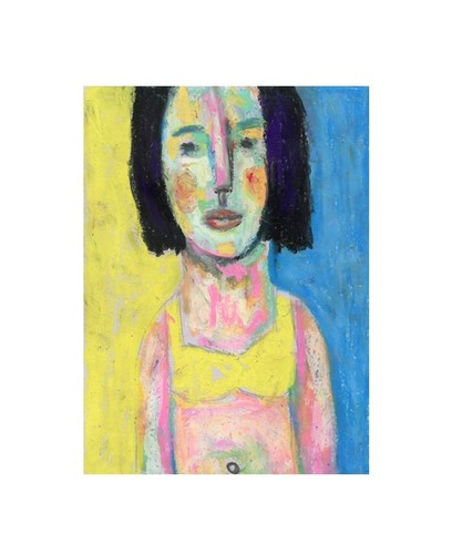 Figure painting 5x7 - figure,