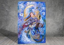Farshchian miniature Art print