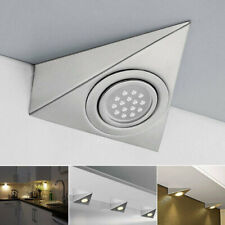 LED MAINS KITCHEN UNDER CABINET CUPBOARD WORKTOP TRIANGLE LIGHT UNIT LAMP LIGHTS