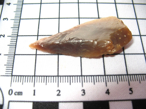 Palaeolithic monofacial flint