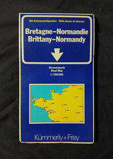 Vtg 1986 Brittany - Normandy