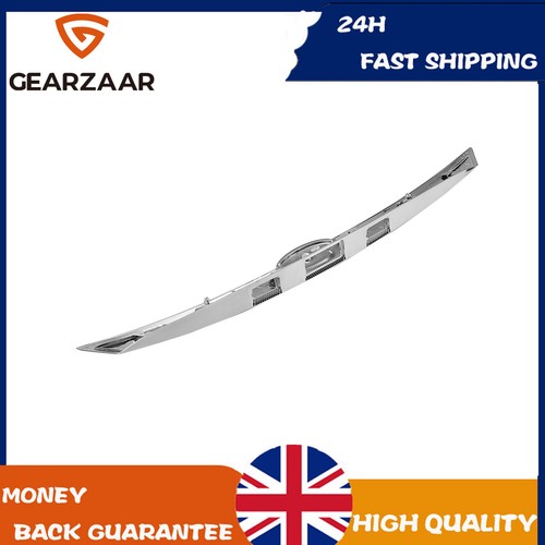 Rear chrome tailgate boot - rear,