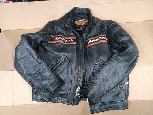Harley davidson black leather - davidson,