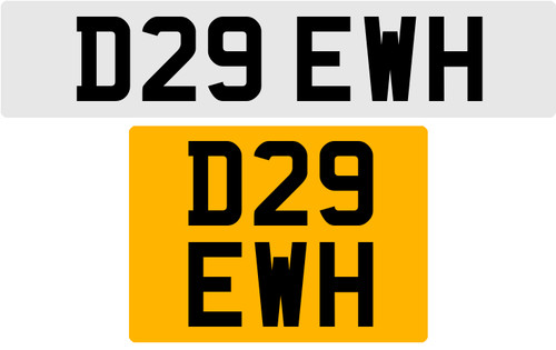 D29 ewh old style 3x3 - d29, number
