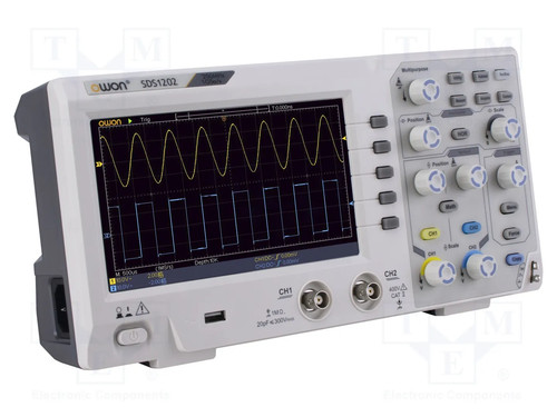 Owon sds1202 oscilloscope - owon,
