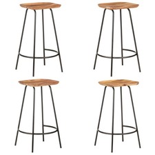  Bar Stool Set of 4 natural
