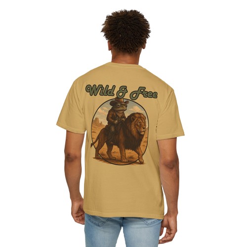 Wild free frog - free, rider