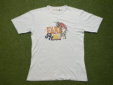 Fake London Genuis T Shirt FAKE PITBULL - Rare - Large