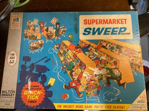 Vintage supermarket sweep 1966 - vintage,