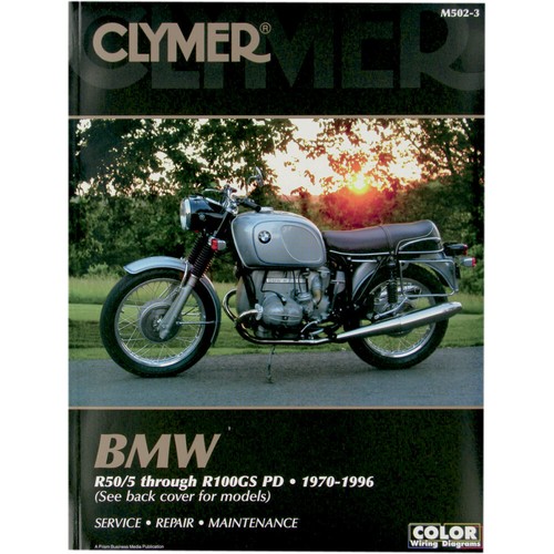 Clymer physical book for bmw - book,