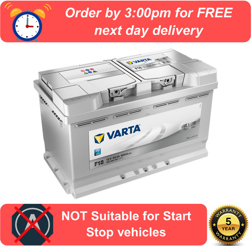 Varta silver f18 battery 110 - f18,
