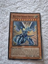 Yu-Gi-Oh Blue-Eyes Shining Dragon MOV-EN001 Super Rare Limited Edition