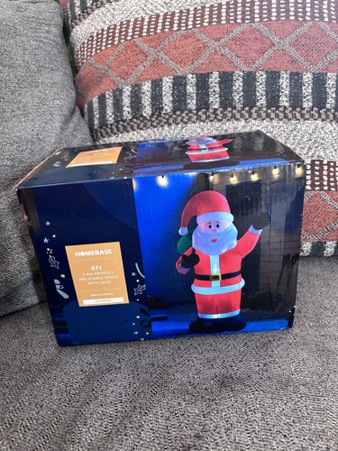 6ft inflatable santa - inflatable, with