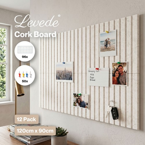 Levede felt notice board - levede, 12pcs