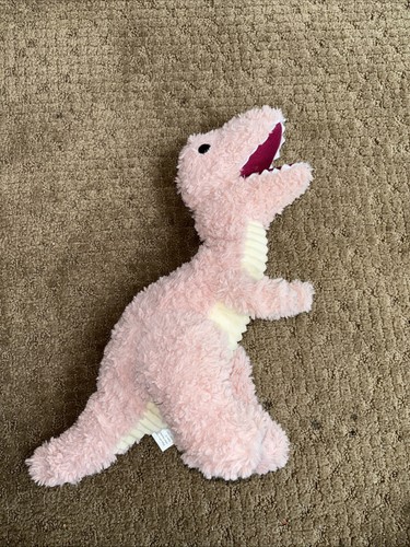 Pink rex dinosaur plush - pink, t-rex