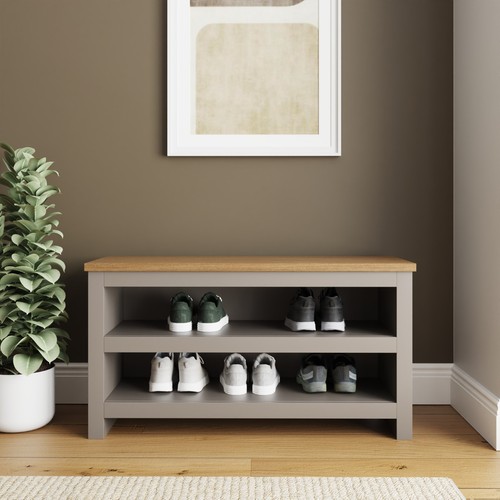 Lancaster simple shoe bench - simple,