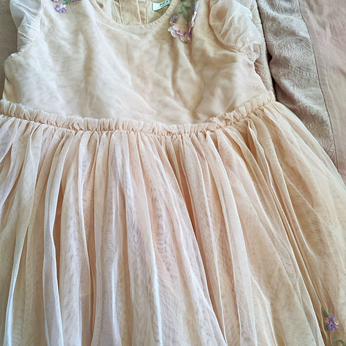 Next girls beige tulle - girls,