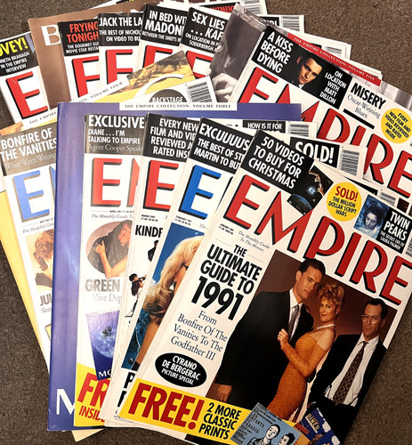 Empire magazine 1991 issues - magazine,