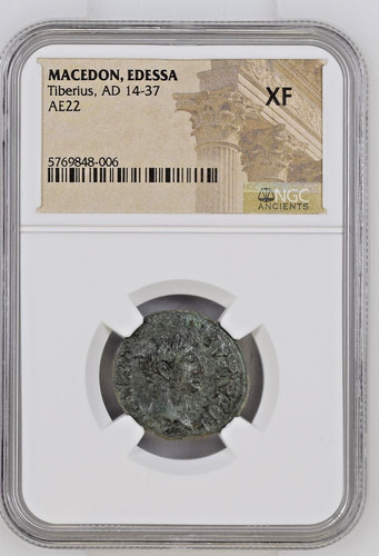 Roman provincial tiberius ad - -,