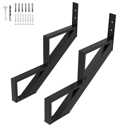 Steel step stair risers deck - steel, 2