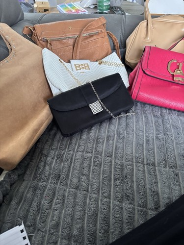 Handbag bundle bags - 6, various