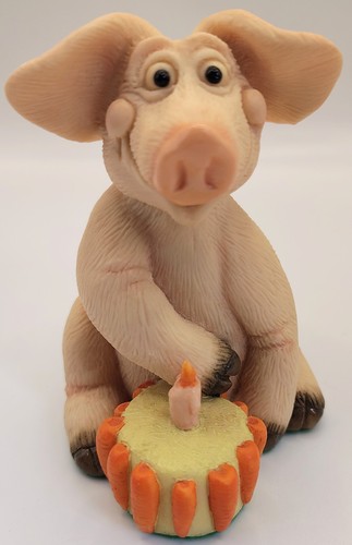 Piggin happy birthday figurine - birthday,