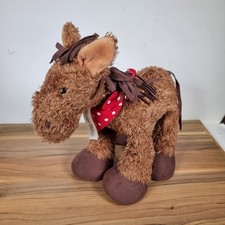 Happy horse brown pony - brown,
