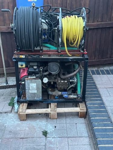 High pressure jet machine - pressure,