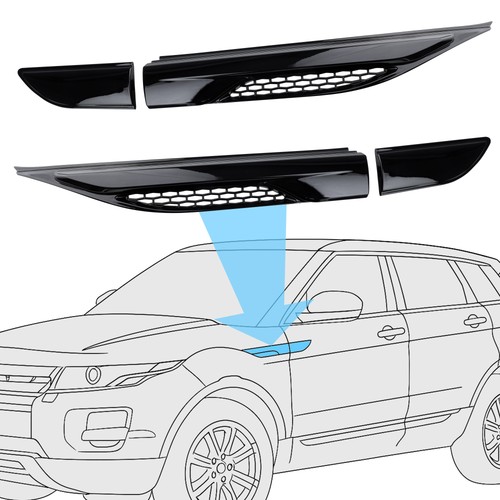 Black side wing - &, vent