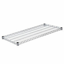 Shelf Heavy Duty Steel Chrome Wire 455mm x 915mm (18" x 36") Spare Shelves